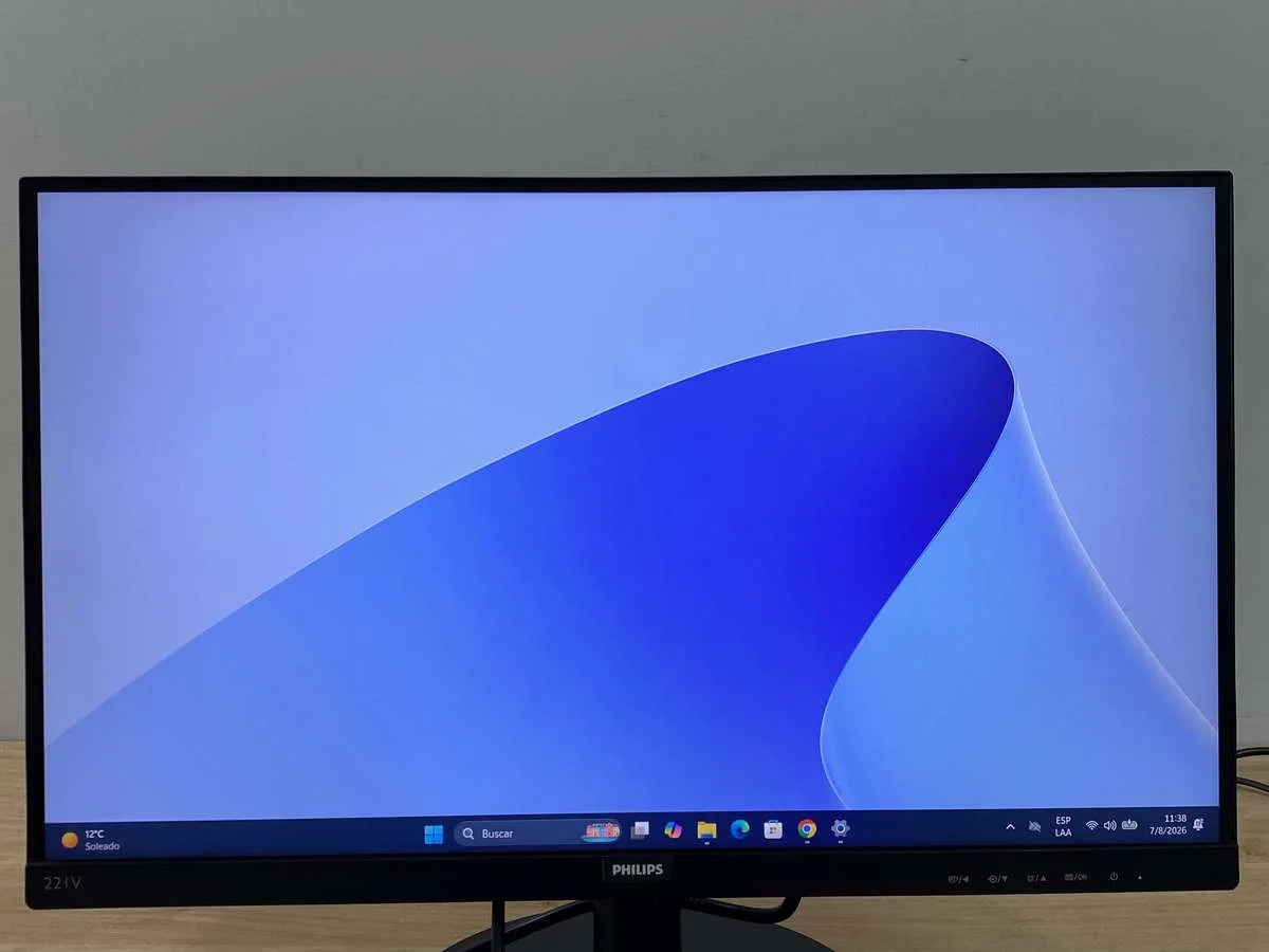 Monitor Philips 221V8/77 22 Pulgadas Caja Dañada (Outlet)