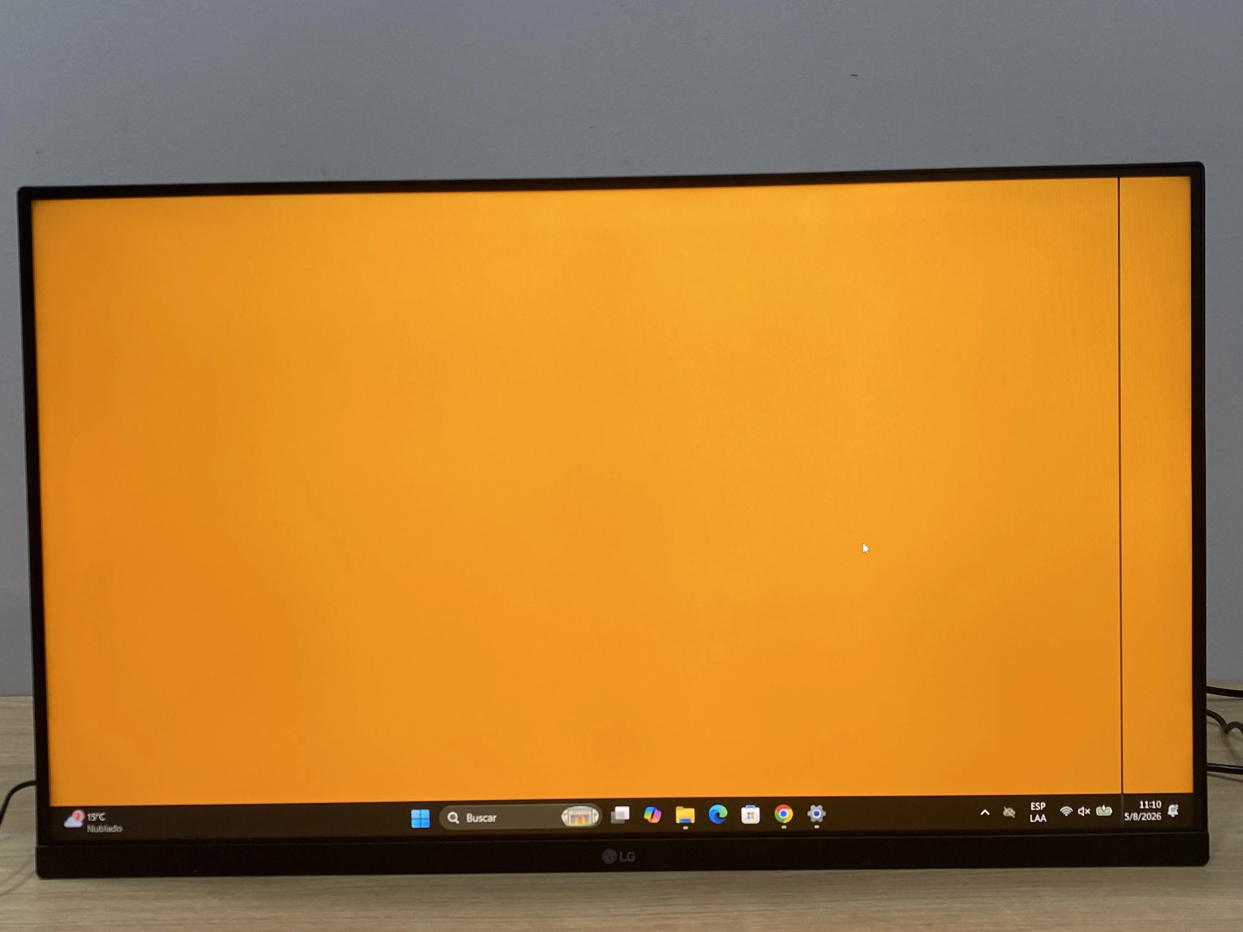 Monitor LG 27MS500 27 Pulgadas Linea de pixel vertical lado derecho pantalla (Outlet)