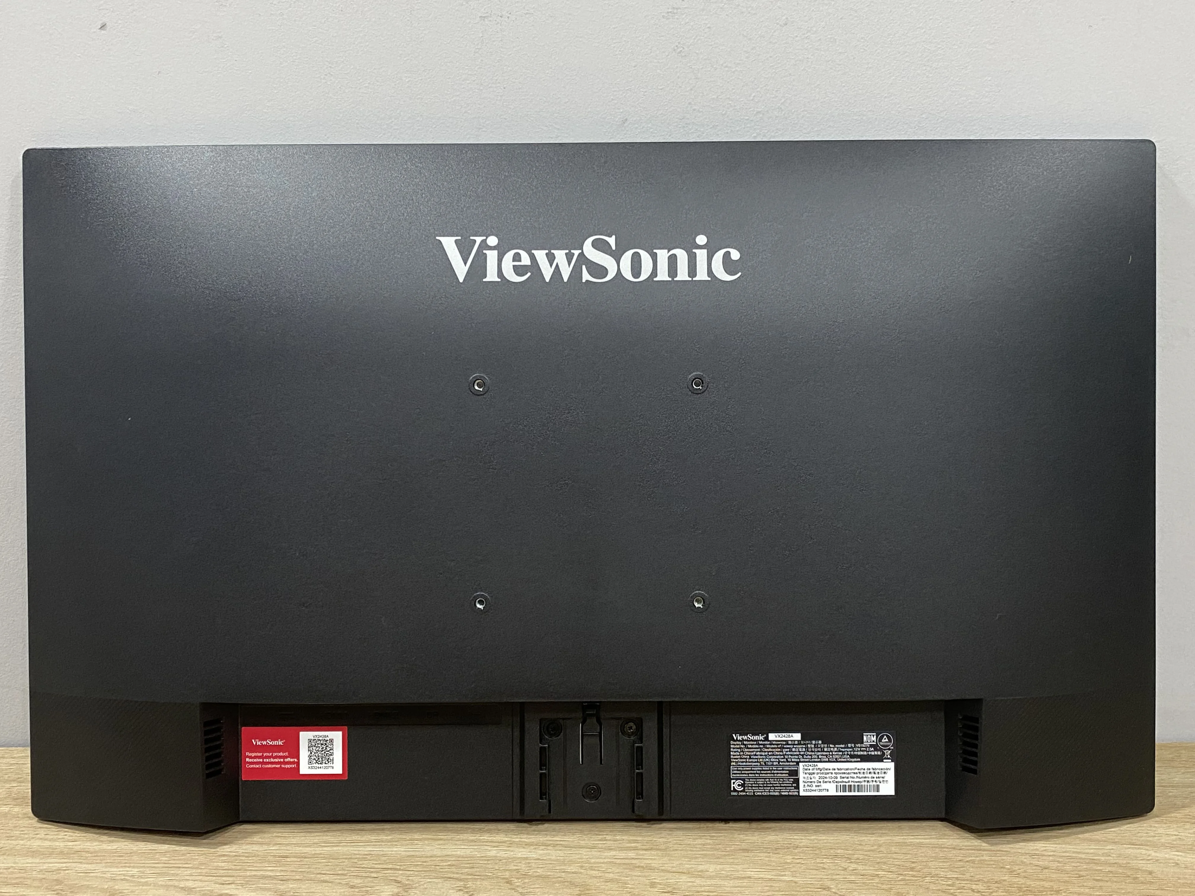 Monitor ViewSonic VX2428A 24 180hz FHD Pulgadas 2 PIXEL QUEMADO LADO DERECHO PANTALLA (Outlet)