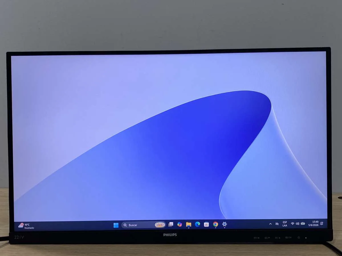 Monitor Philips 221V8/77 21,5 Pulgadas 1 Pixel quemado lado derecho superior, marcas en el (Outlet)