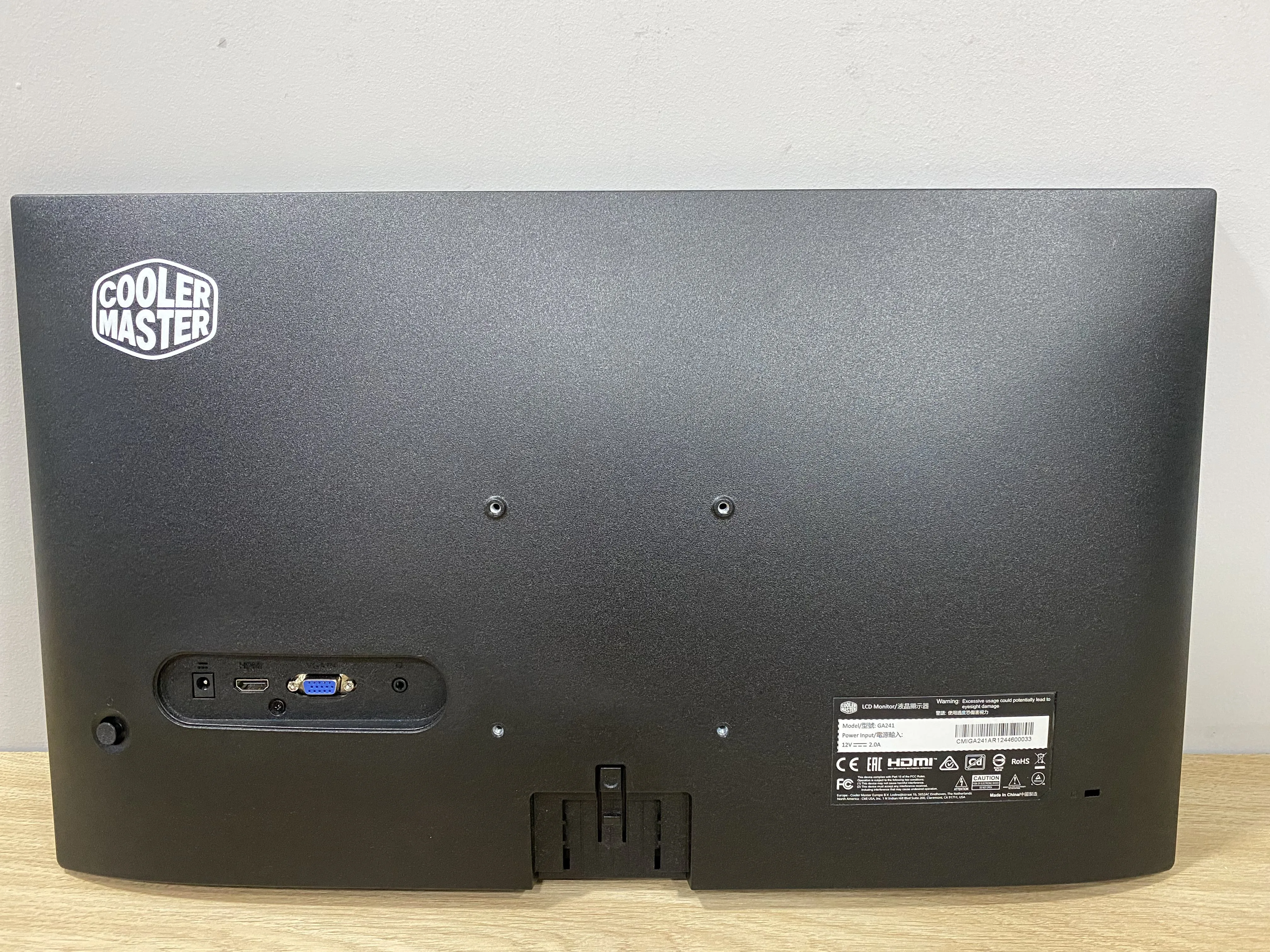 Monitor Cooler Master GA241 23,8 Pulgadas Caja Dañada (Outlet)