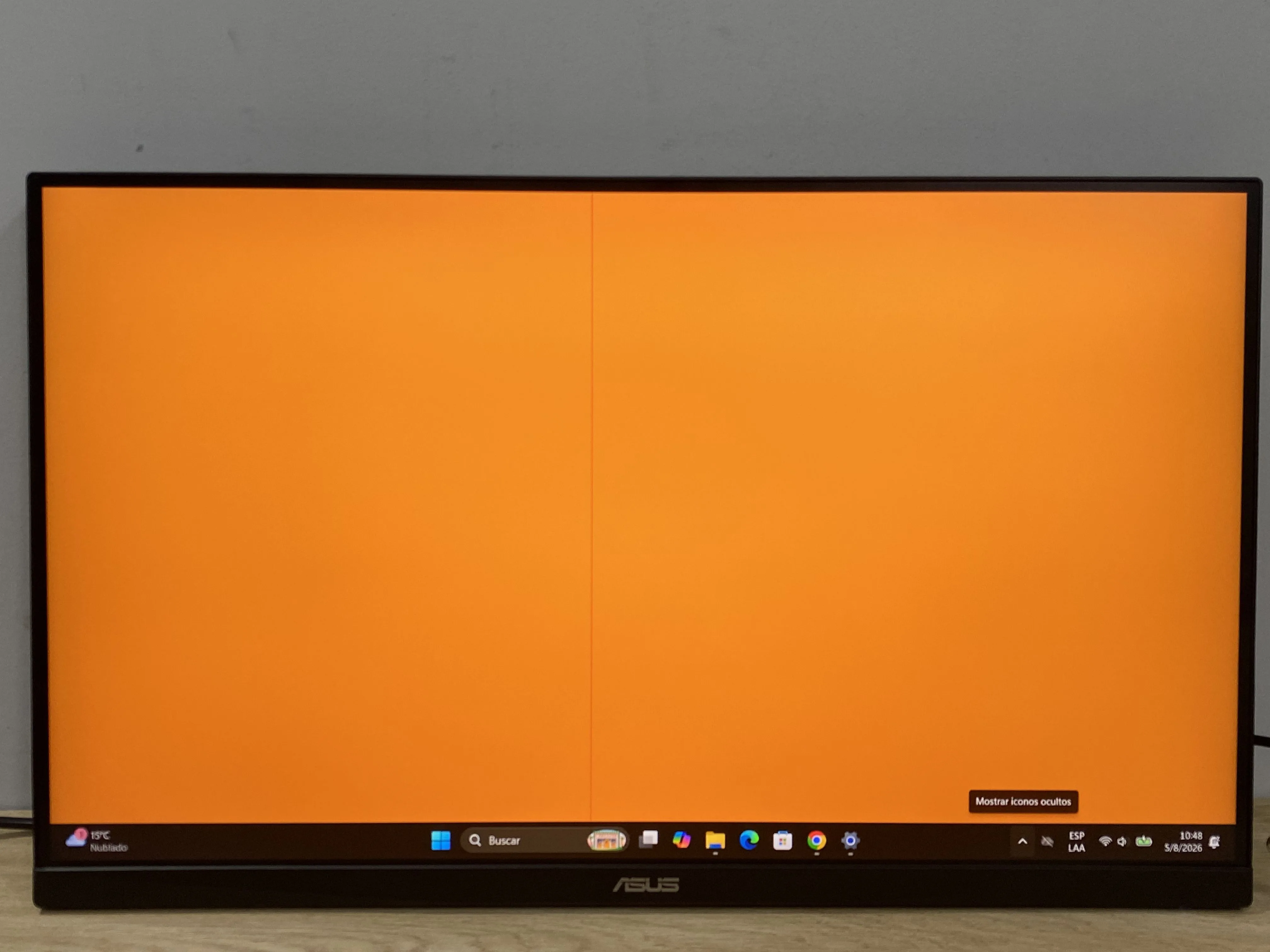 Monitor Asus VG279Q3A-J 27 Pulgadas Linea de pixel vertical en centro de pantalla (Outlet)