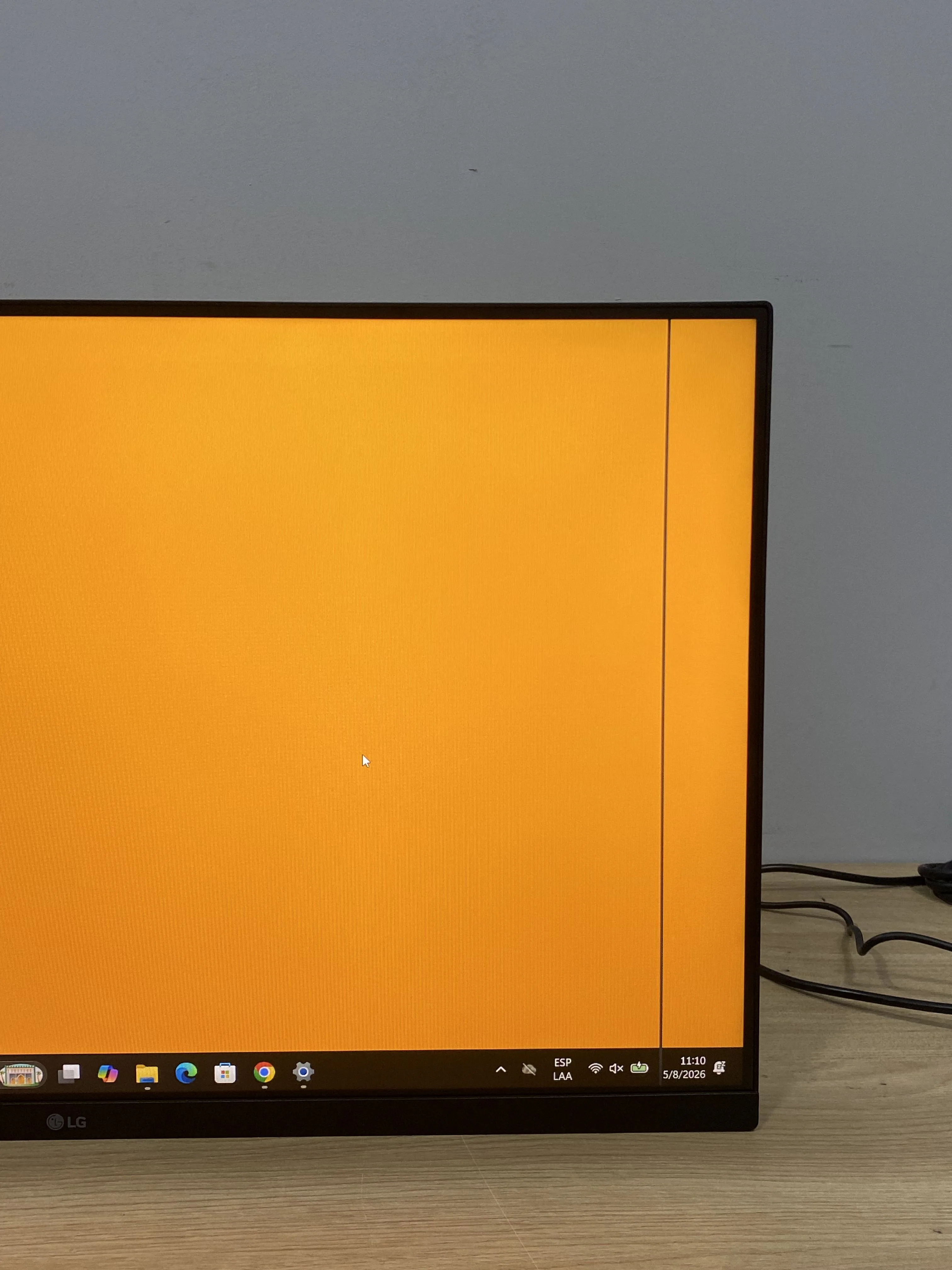 Monitor LG 27MS500 27 Pulgadas Linea de pixel vertical lado derecho pantalla (Outlet)