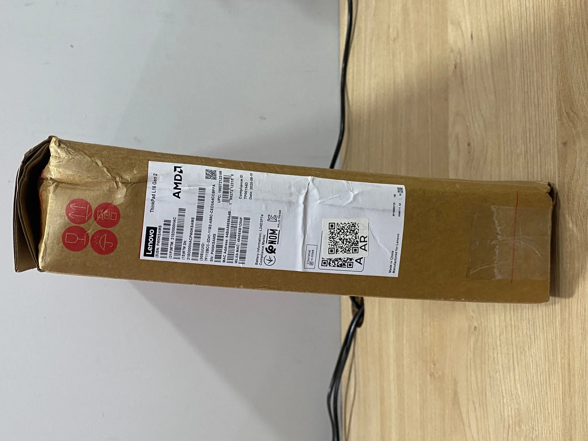 Notebook Lenovo ThinkPad L16 Gen2 16