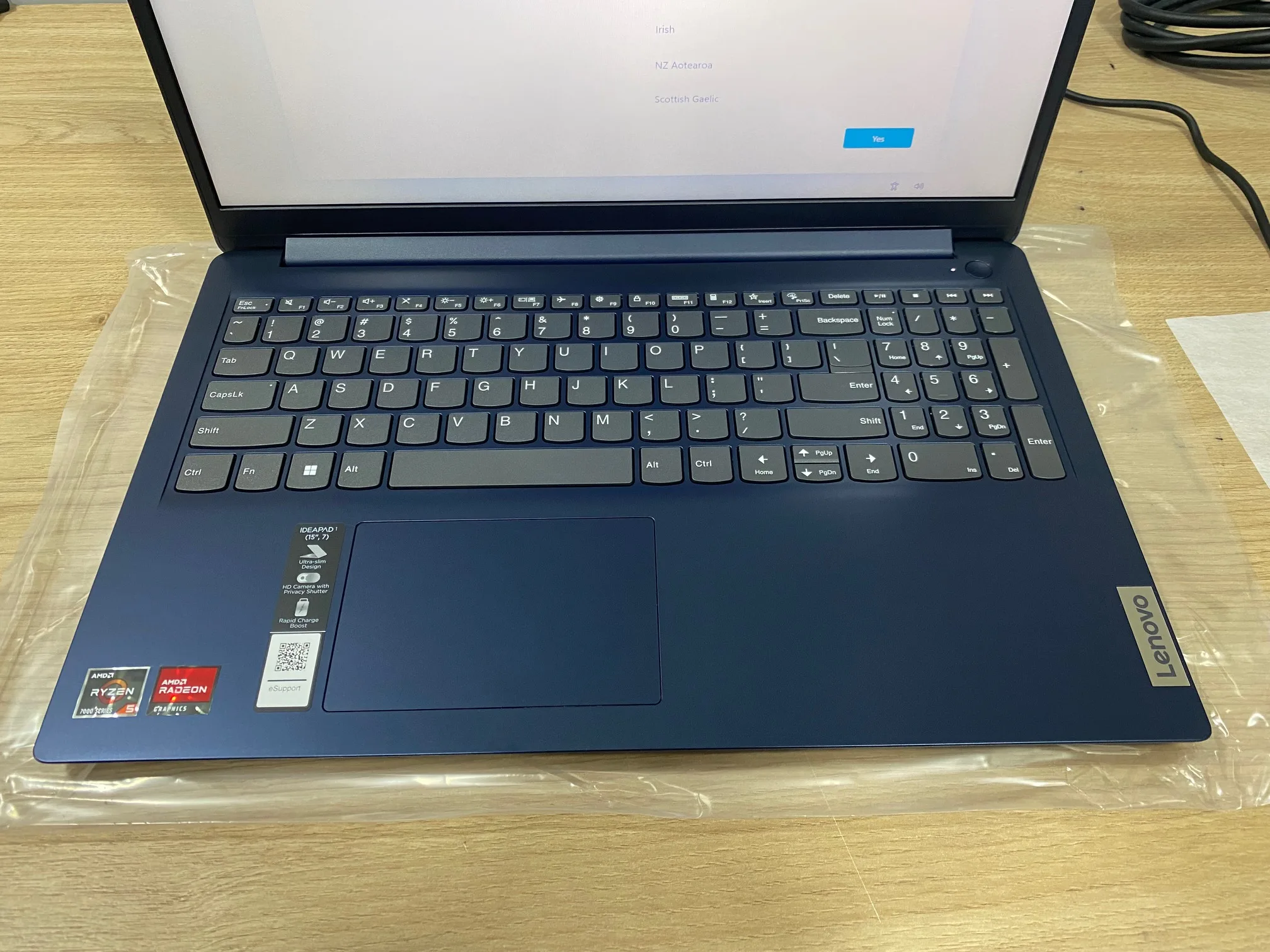 Notebook Lenovo IdeaPad 1 15AMN7 15.6