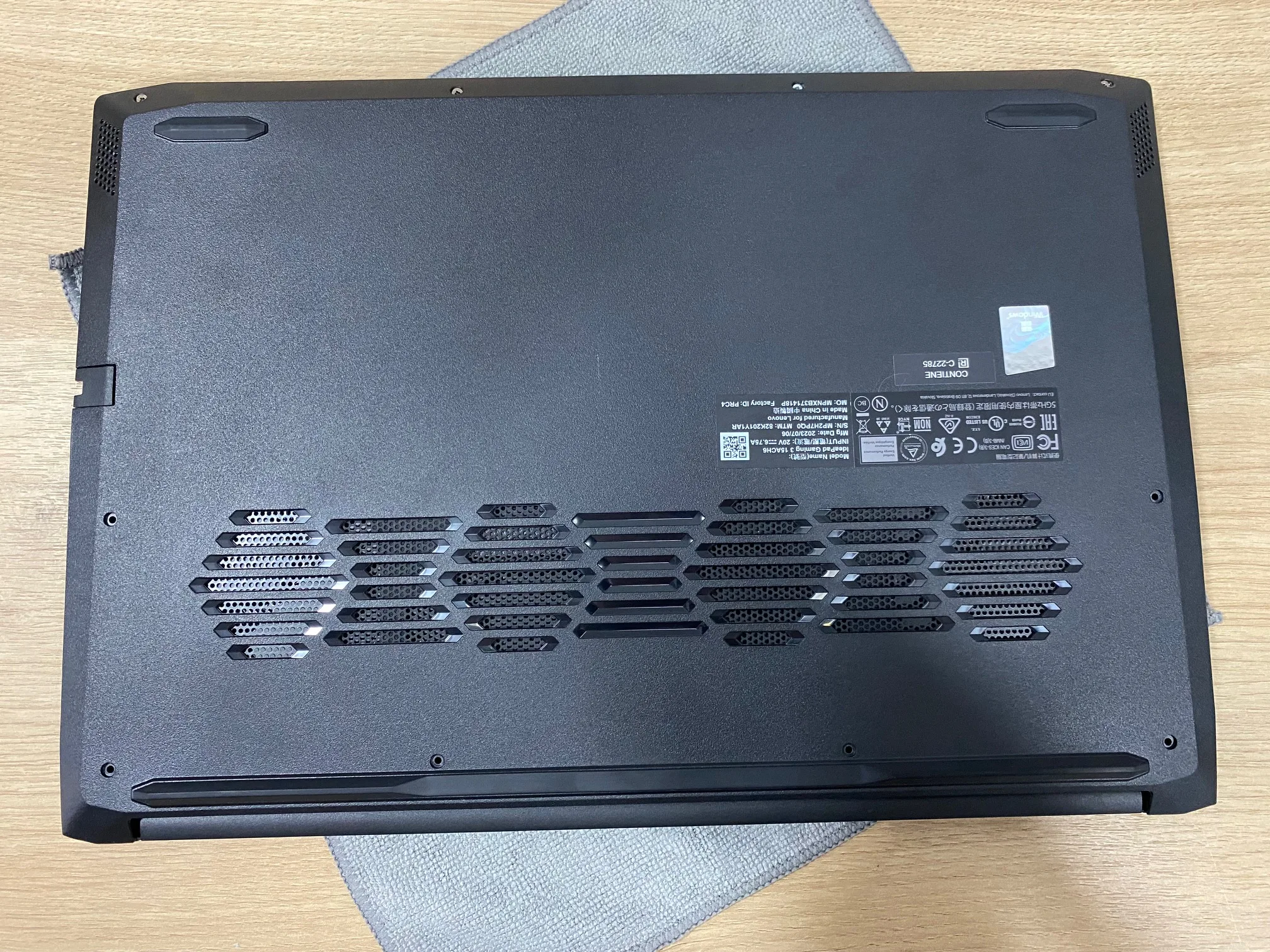 Notebook Lenovo IdeaPad Gaming 3 15ACH6 15.6