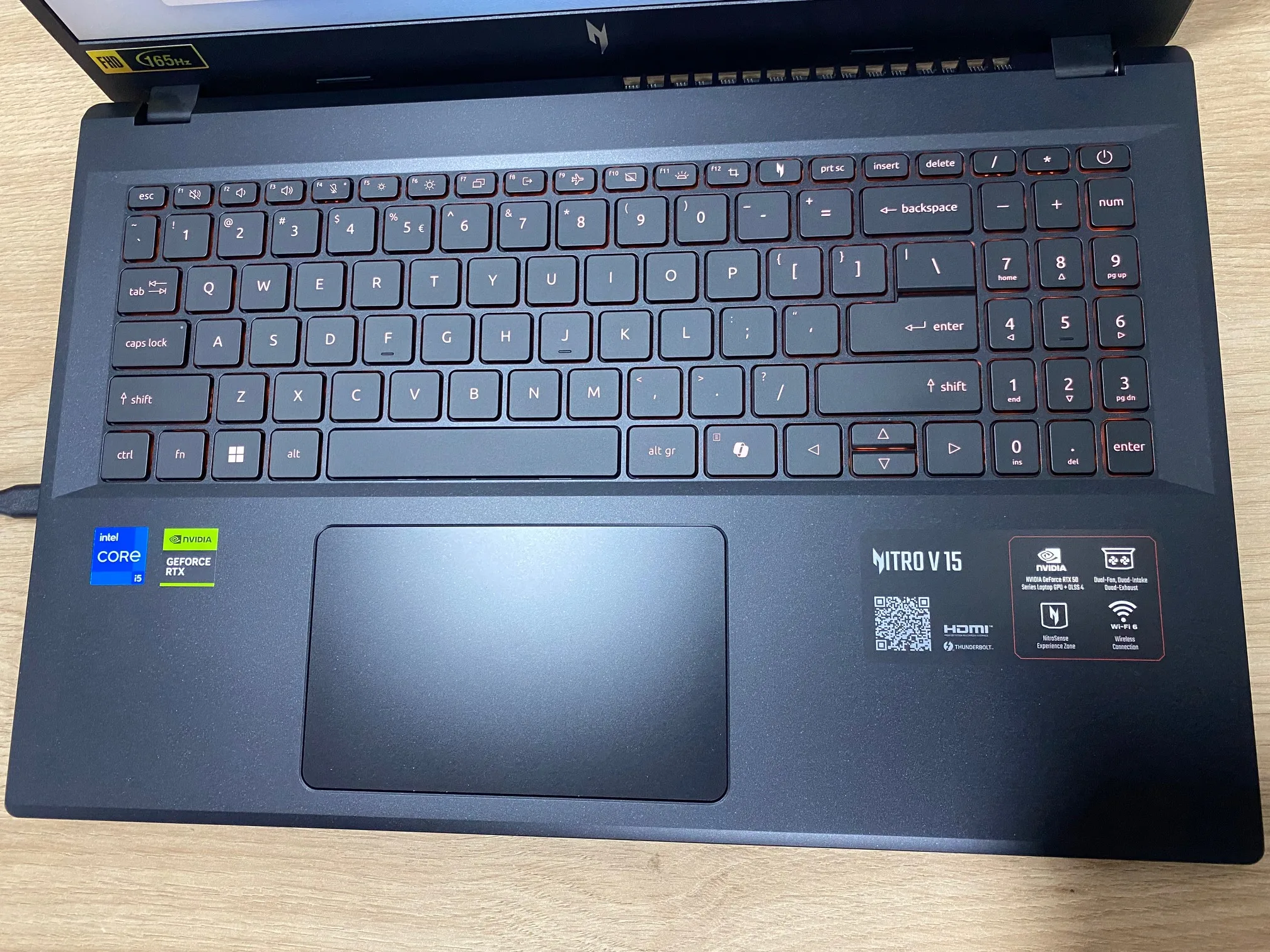 Notebook Acer Nitro V5 (ANV15-52-57BB) 15.6