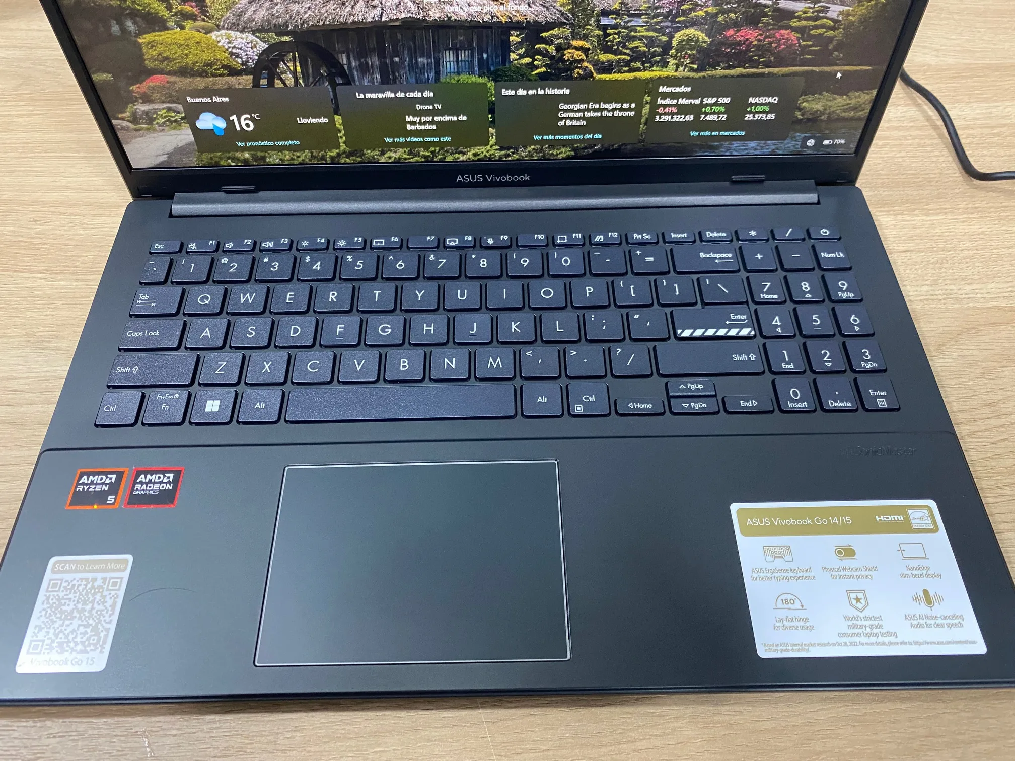 Notebook Asus E1504F 15.6