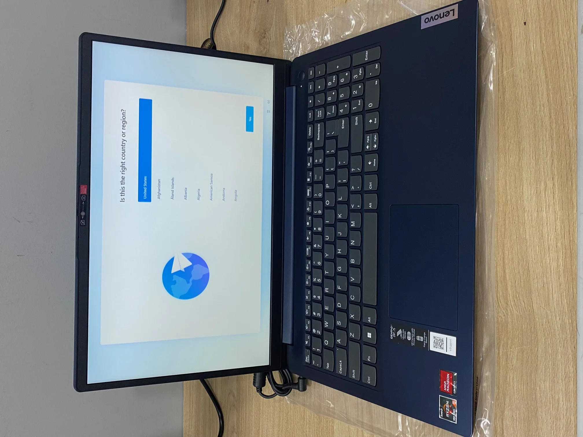 Notebook Lenovo IdeaPad 1 15AMN7 15.6