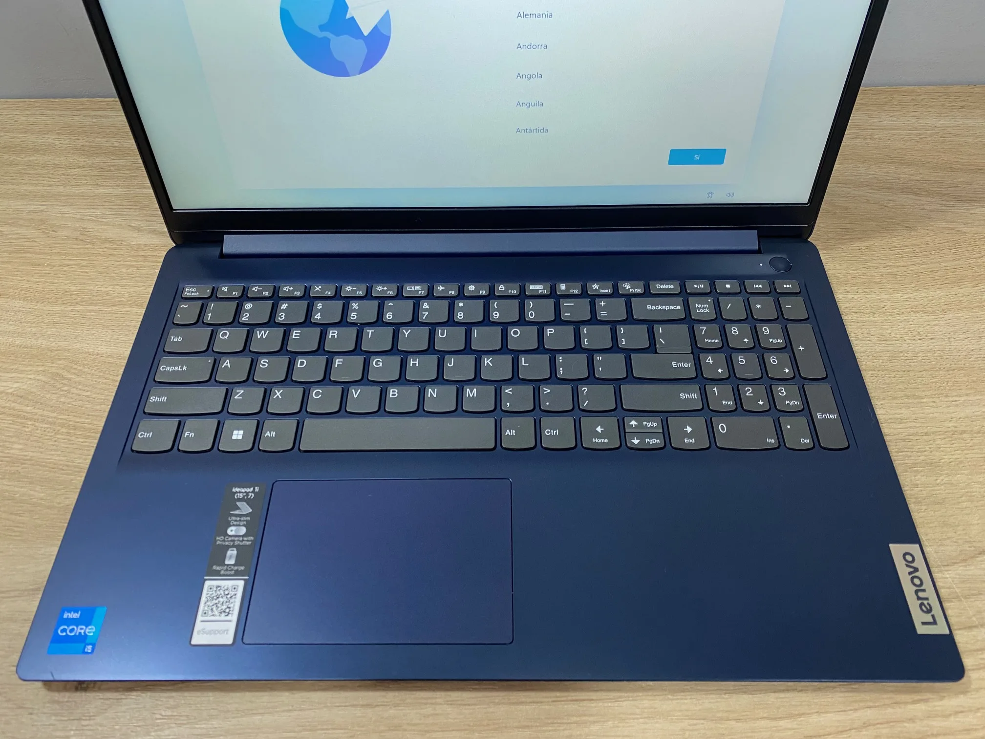 Notebook Lenovo IdeaPad 1 15IAU7 15.6