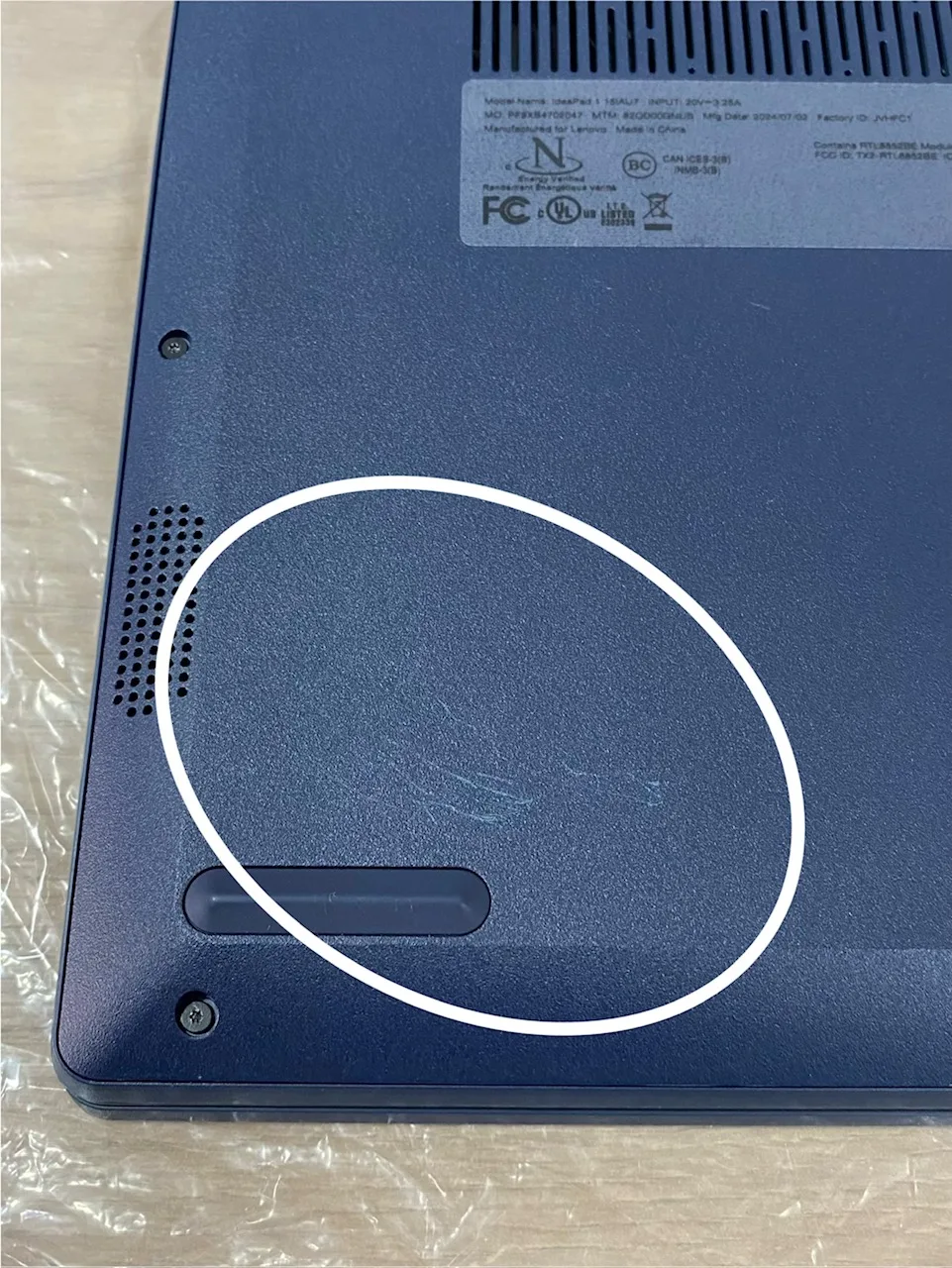 Notebook Lenovo IdeaPad 1 15IAU7 15.6