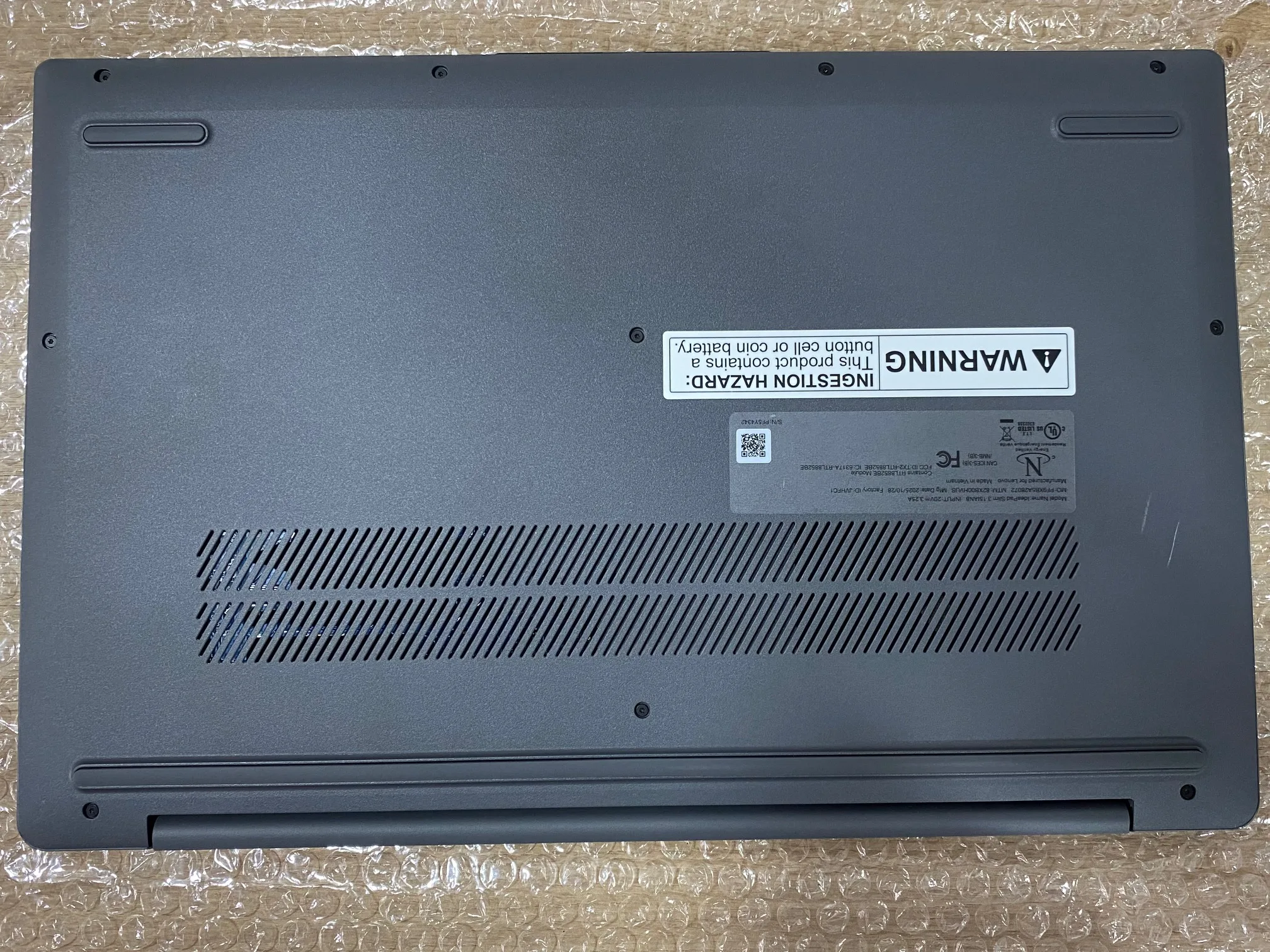 Notebook Lenovo IdeaPad Slim 3 15IAN8 15.6