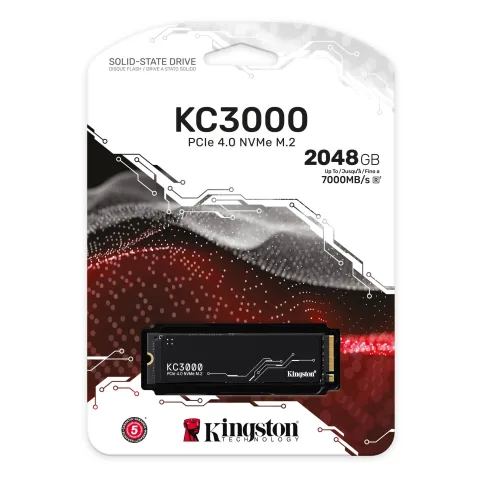 Disco Solido Ssd M2 Nvme 2tb G4 Kingston Kc3000